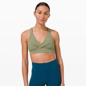 Lululemon Rosemary Green Sweet Awakenings Bra